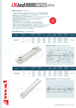 iX-led varius white