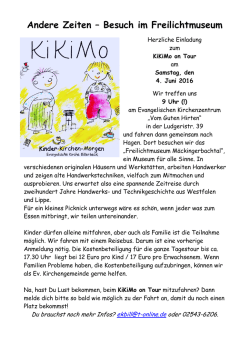 Herzliche Einladung - Kirchengemeinde Billerbeck