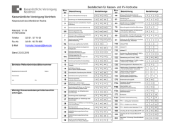 Bestellschein f&uuml;r Kassen- und KV-Vordrucke