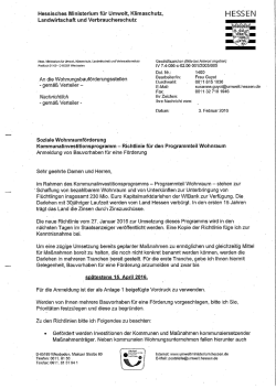 Soziale Wohnraumförderung