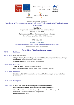 Intelligente Versorgungsnetze durch neue Technologien in