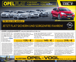 OPEL FLAT - Opel Vogl
