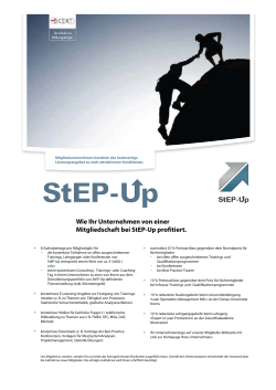 PDF, 128 kB - StEP-Up