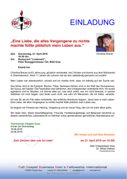 Eine Liebe, die alles Vergangene zu nichts machte f&uuml;llte pl&ouml;tzlich