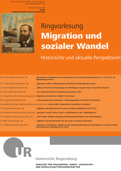 Migration und sozialer Wandel