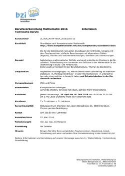 Dokumentation zum Ausdrucken