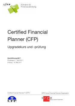 Certified Financial Planner (CFP) - IfFP