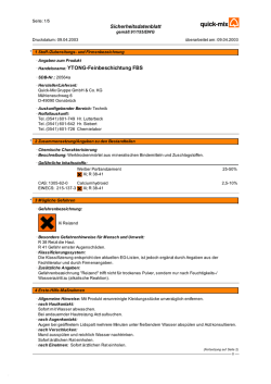 Achtung: Warnhinweise beachten