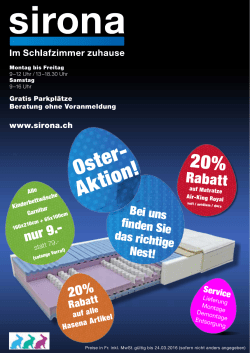Oster- Aktion!