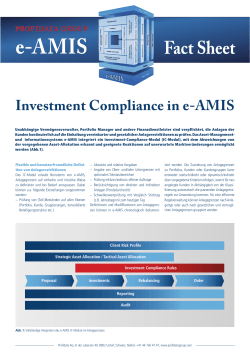 Investment Compliance