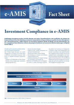 Investment Compliance
