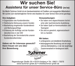 Wir suchen Sie! - Martin Tschirner GmbH