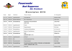 - Feuerwehr Bad Rappenau