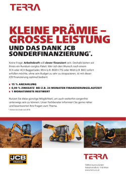 Kleine PräMie – grosse leistung