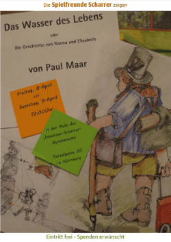 Spielfreunde präsentieren "Das Wasser des Lebens"