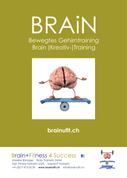 Brain Angebot Brainufit - Brain+Fitness 4 Success
