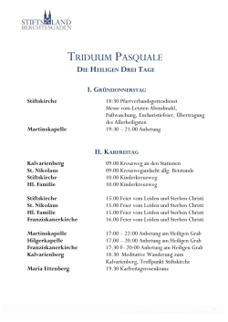 Gottesdienste zu Ostern