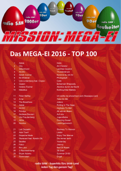 TOP 100 - radio SAW