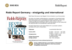 Media Kit - RobbReport Germany