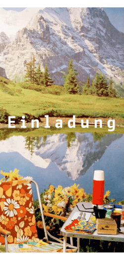 Einladung - Anja Bohnhof