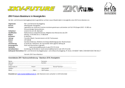 ZKV Future Basiskurs in Hessigkofen - Reit