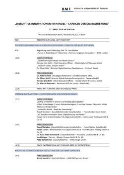 disruptive innovationen im handel &ndash; chancen der digitalisierung