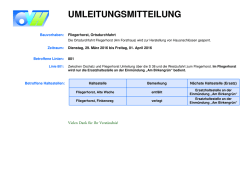 Fliegerhorst - Durchfahrt gesperrt