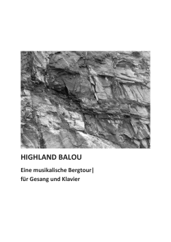 highland balou - Susanne Mecklenburg