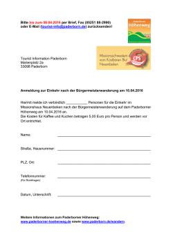 Bitte bis zum 08.04.2016 per Brief, Fax (05251 88-2990)