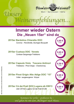 Immer wieder Ostern