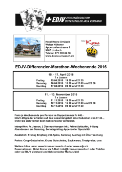 EDJV-Differenzler-Marathon-Wochenende 2016