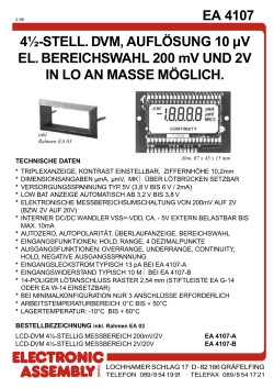 EA 4107 - LCD elementy