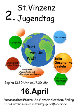 Jugendtag in St. Vinzenz, Erding