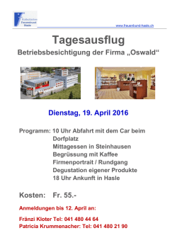 Tagesausflug
