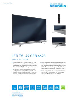 LED TV 49 GFB 6623