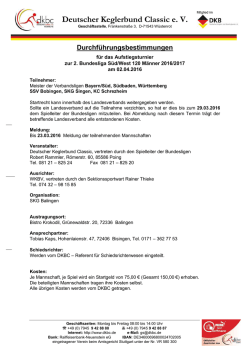 Durchf&uuml;hrungsbestimmungen