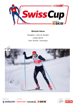 Skiclub Horw - Nordic Online