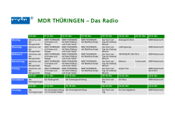 MDR THÜRINGEN – Das Radio