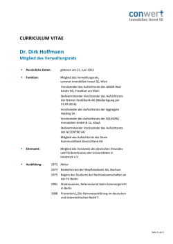 Dr. Dirk Hoffmann