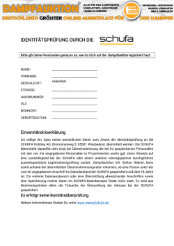 identit&auml;tspr&uuml;fung durch die
