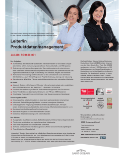 - Saint-Gobain Building Distribution Deutschland GmbH