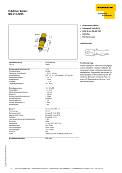 Induktiver Sensor
