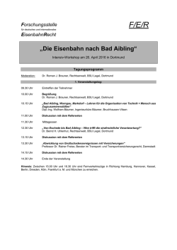 Netzwerk Privatbahnen