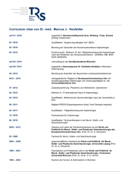 Dr. Heufelder - Praxis f&uuml;r Mund-Kiefer