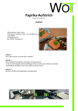 SpeiseN voN WOT - WOT Catering Jena