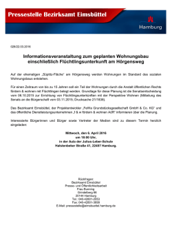 Informationsveranstaltung