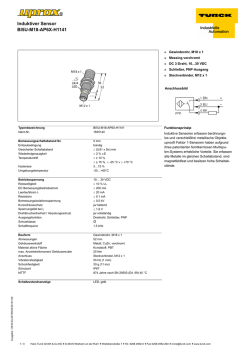Induktiver Sensor