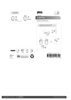 technical notice - Adventure parks | Petzl