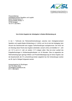 Mitteilung AVSL
