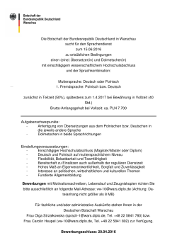 pdf, 46.89k - Deutsche Botschaft Warschau